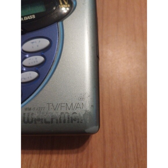 Sony Walkman WM-FX277 AM/FM/TV Cassette Player Mega Bass - Tested & Works - Picture 3 of 7